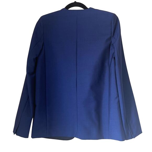 ACNE STUDIOS Cast Shark Wool Mohair Tuxedo Blazer Jacket in Blue Size 36/S - Picture 3 of 15